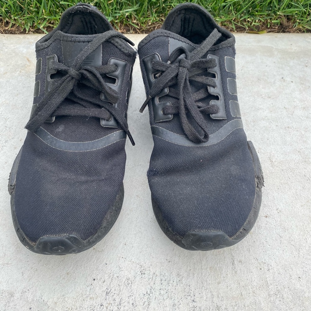 Adidas NMD R1 Triple Black Tennis Shoes